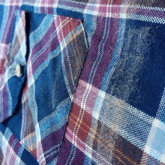 Vintage 1970s Sears Lumberjack Plaid Button-Up Jacket unisex - Picture 6 of 10